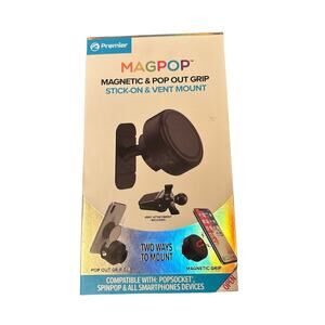 Premier Magpop Magnetic & Pop Out Grip Phone Mount